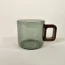 شات پیرکس دودی دسته چوبی