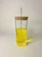 اسموتی شفاف درب بامبو