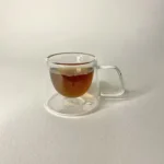 شات قهوه دوجداره پایین پهن