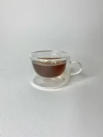 فنجان قهوه خوری دوجداره پیرکس
