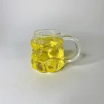 لیوان حبابی دسته دار پیرکس