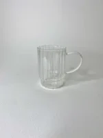 لیوان پیرکس شیاردار پایه دار