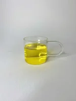 لیوان پیرکس دسته بلند