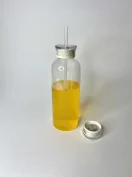 بطری آب مدرج نی دار