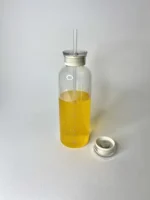 بطری آب مدرج نی دار