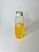 بطری آب مدرج نی دار