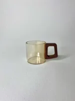 شات پیرکس دسته چوبی گرد شامپاینی