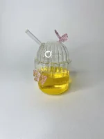 ماگ اسموتی پروانه ای صورتی