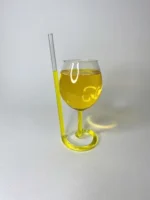 لیوان نی نوش پیرکس بلند