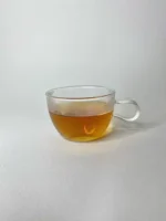 لیوان پیرکس دسته دار لبه پهن