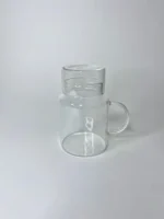 لیوان پیرکس استوانه دسته دار