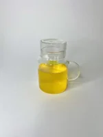 لیوان پیرکس استوانه دسته دار