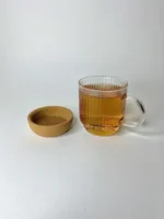 لیوان پیرکس زیر چوب پنبه شیاردار