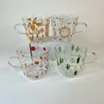 لیوان پیرکس طرح فانتزی