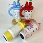 فلاسک دسته بغل طرح میوه ای