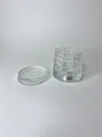 لیوان چرخشی پایه دار طرح مربع