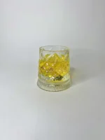 لیوان چرخشی پایه دار طرح لوزی