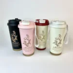 تراول ماگ طرح گل 530 میل