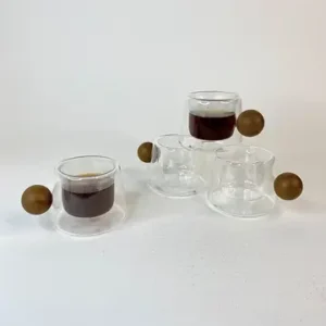 شات دوجداره کف پهن دسته توپی چوبی