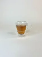 لیوان دوجداره دوتکه 200 میل