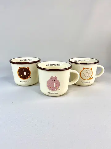 ماگ سرامیکی حیوانات HI DONUTS ماگ سرامیکی حیوانات HI DONUTS