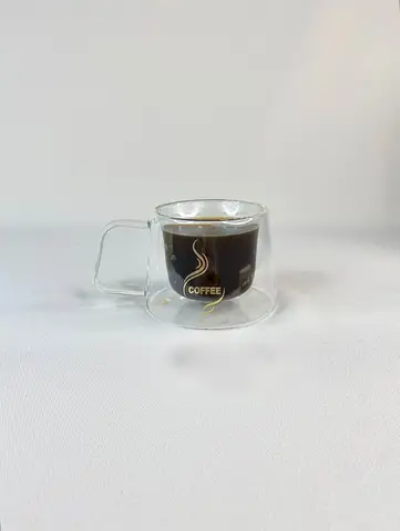 لیوان دوجداره پایین پهن طرح کافی لیوان دوجداره پایین پهن طرح کافی