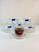 ست قهوه خوری و نعلبکی ونیز 6 عددی 100 میل