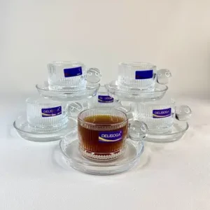 ست قهوه خوری و نعلبکی ونیز 6 عددی 100 میل