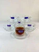 ست قهوه خوری و نعلبکی الیسا 6 عددی 100 میل