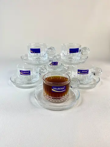 ست قهوه خوری و نعلبکی الیسا 6 عددی 100 میل ست قهوه خوری و نعلبکی الیسا 6 عددی 100 میل