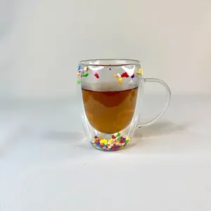 لیوان دوجداره طرح ماه و ستاره 250 میل