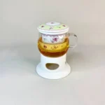 لیوان دمنوش پیرکس با وارمر آنجلا ZP-261