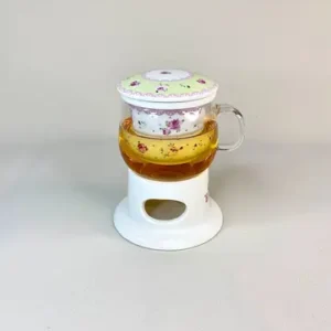 لیوان دمنوش پیرکس با وارمر آنجلا ZP-261