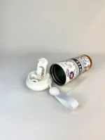 تراول ماگ گلدار طرح COFFEE حجم 520 میلی لیتر