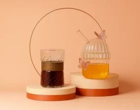 لیوان پیرکس بدون دسته